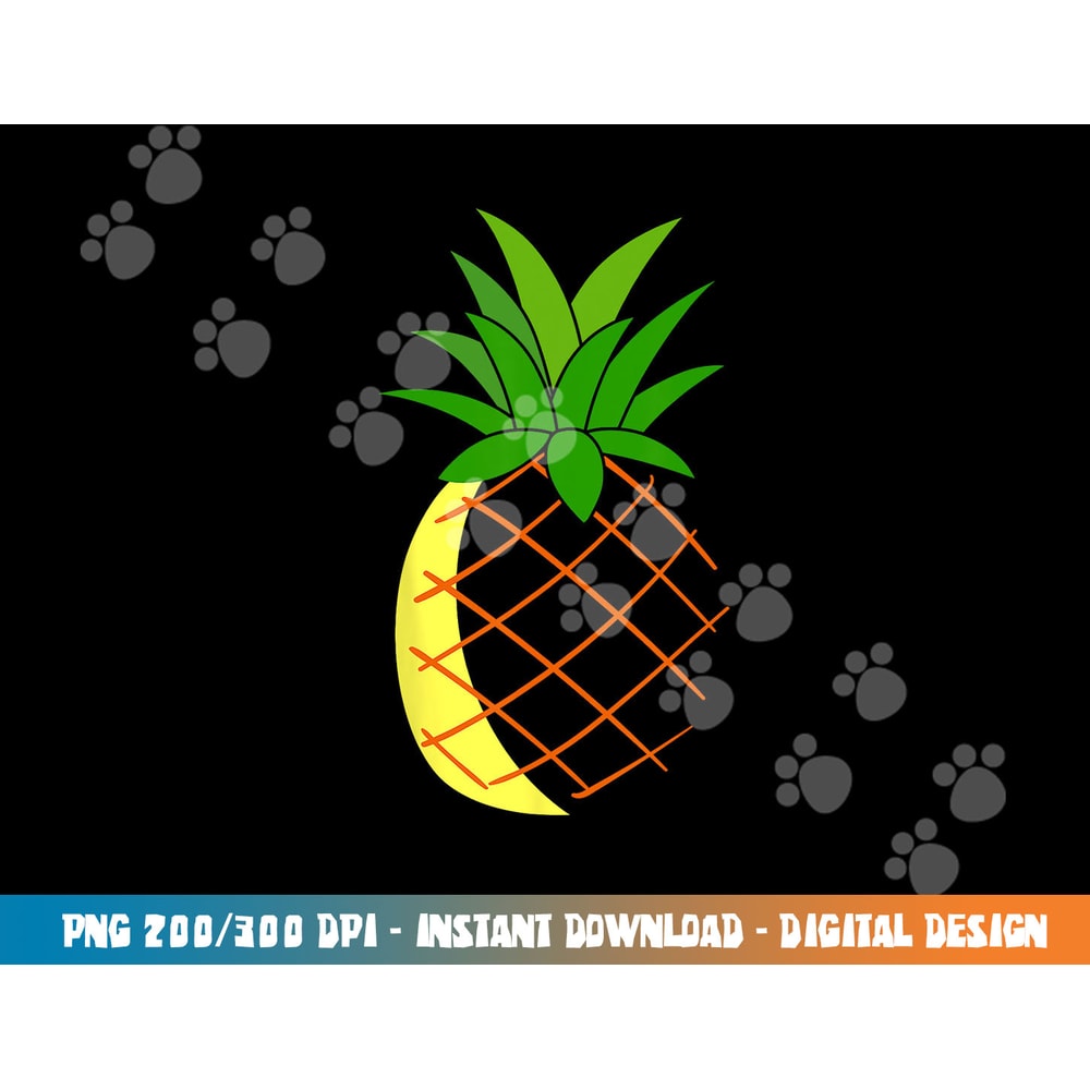 Big Pineapple Costume Cute Easy Fruit Halloween Gift png, sublimation copy.jpg