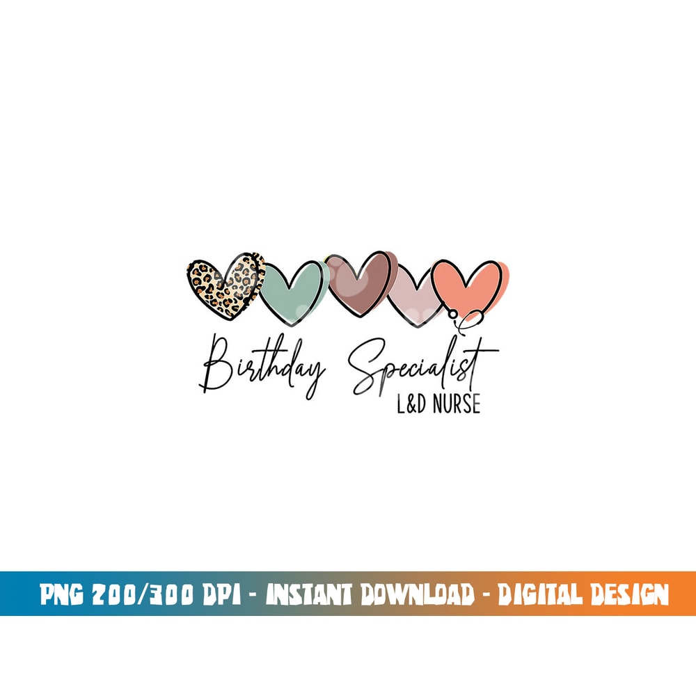 Birthday Specialist Labor and Delivery Nurse Leopard png,sublimation copy.jpg