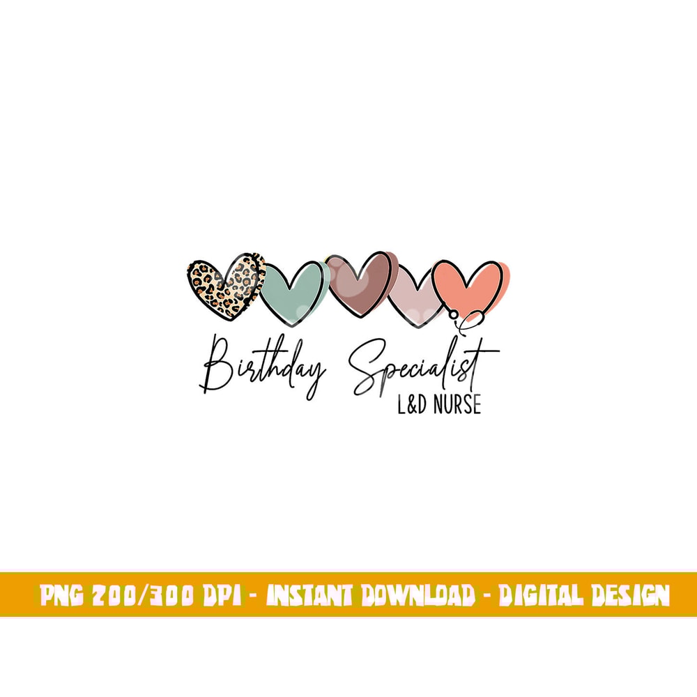 Birthday Specialist Labor and Delivery Nurse Leopard png,sublimation copy.jpg