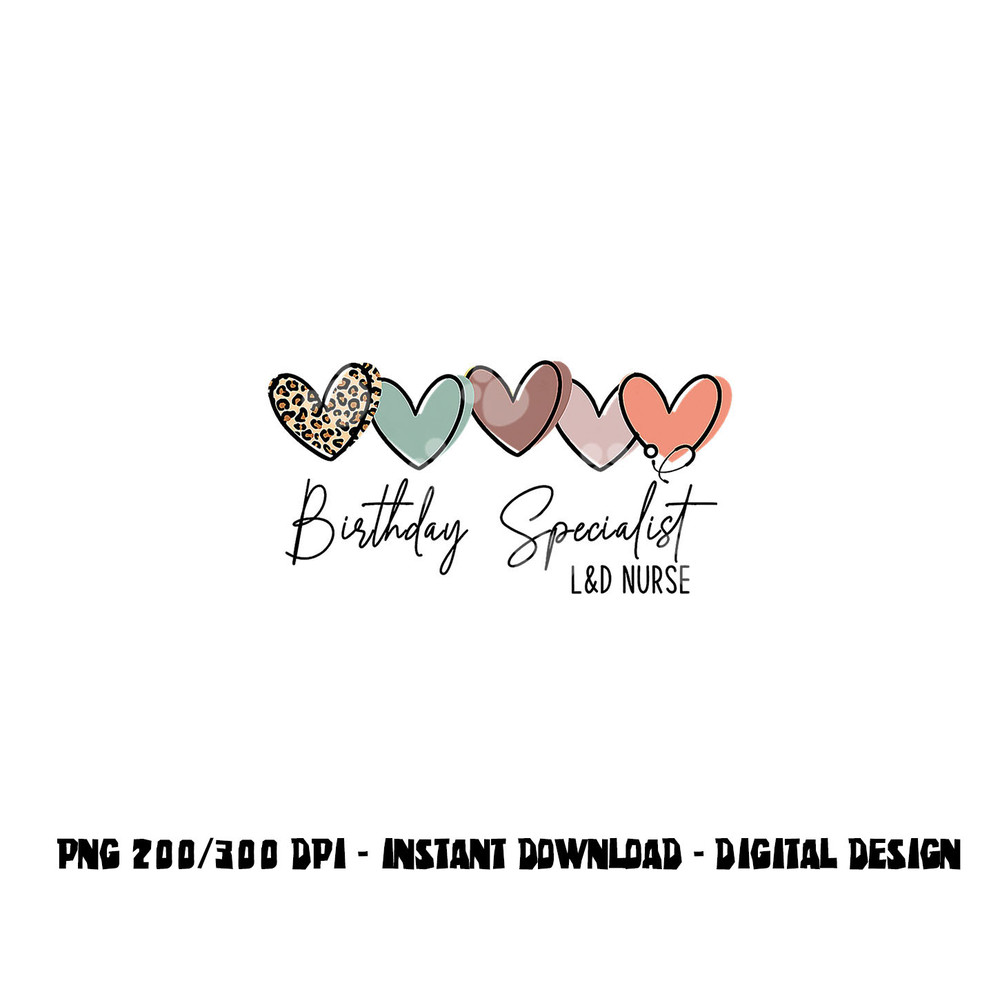 Birthday Specialist Labor and Delivery Nurse Leopard png,sublimation copy.jpg