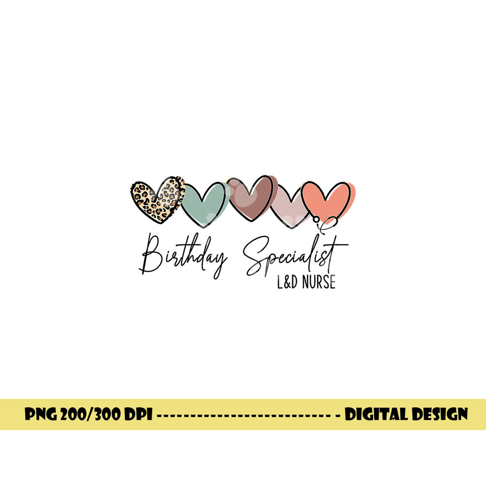 Birthday Specialist Labor and Delivery Nurse Leopard png,sublimation copy.jpg