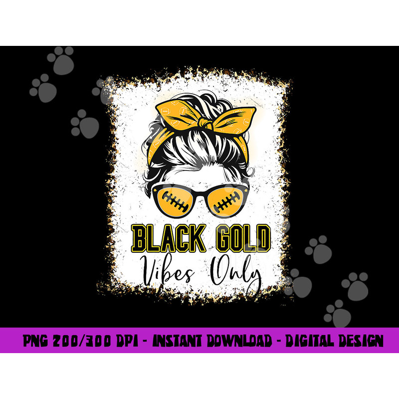 Black Gold Vibes Only Football Shirt Women Leopard Football png, sublimation copy.jpg