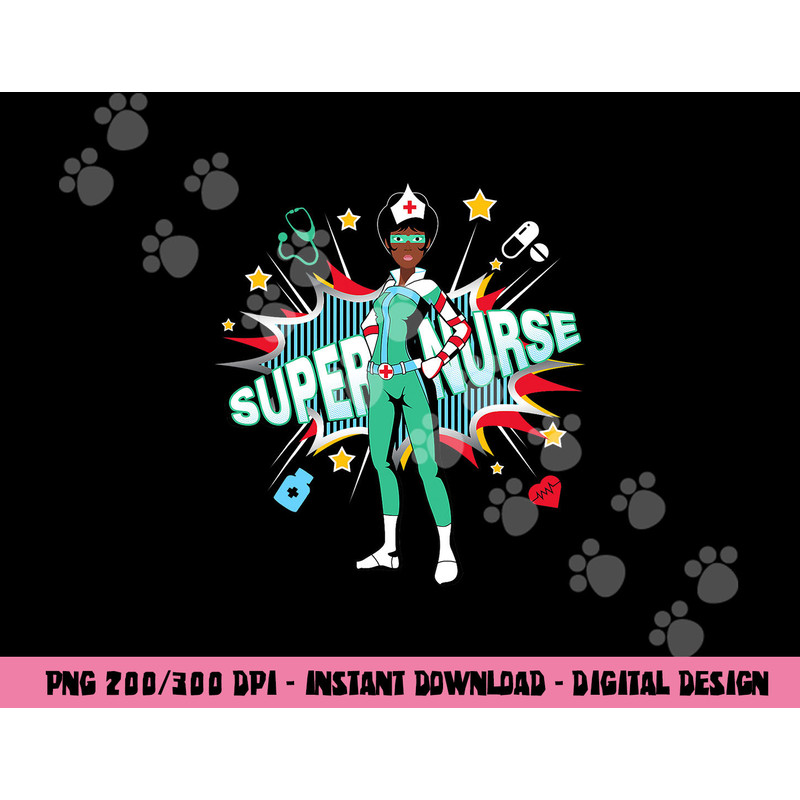 Black Nurses Rock Shirt Super Hero Funny Black RN Nurse png, sublimation copy.jpg