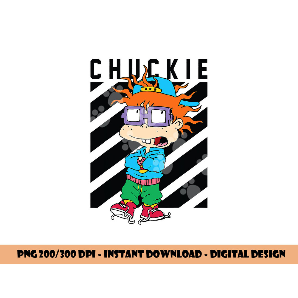 Black Taping Cool Chuckie With Baseball Hat png, sublimation copy.jpg