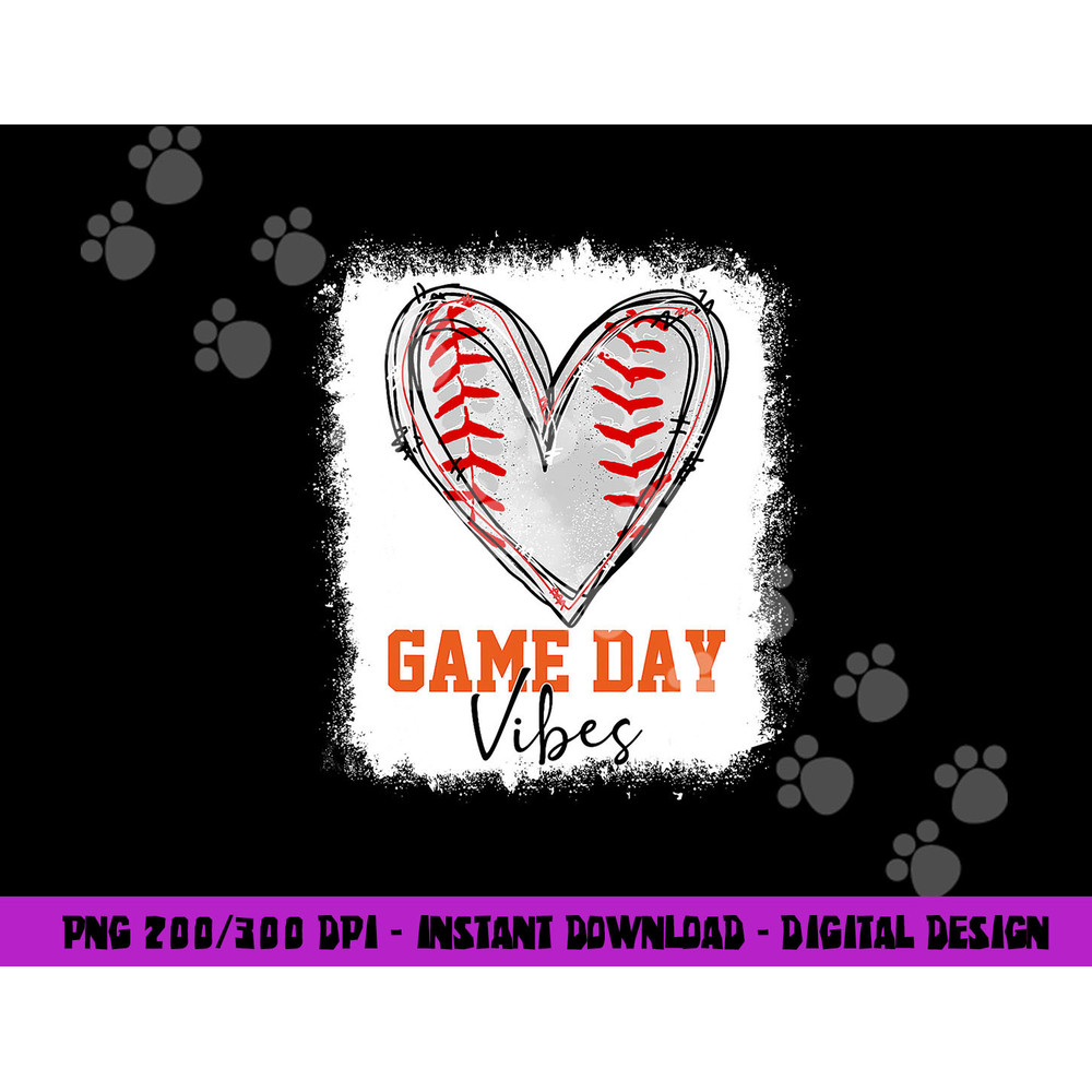 Bleached Baseball Game Day Vibes Baseball Mom Game Day png, sublimation copy.jpg