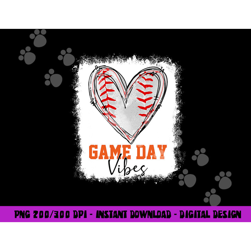 Bleached Baseball Game Day Vibes Baseball Mom Game Day png, sublimation copy.jpg