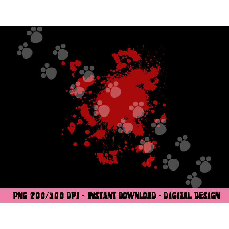 Blood Splatter Costume Gag Fancy Dress Scary Halloween png,sublimation copy.jpg