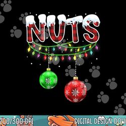 chest nuts funny matching chestnuts christmas couples nuts png,sublimation copy