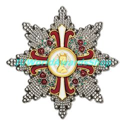 Star of the Order of Elizabeth. Austria-Hungary. Repro