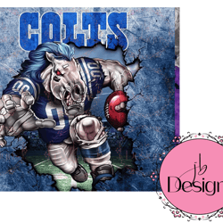 Indianapolis Colts Sublimation tumbler wraps 20oz and 30oz included