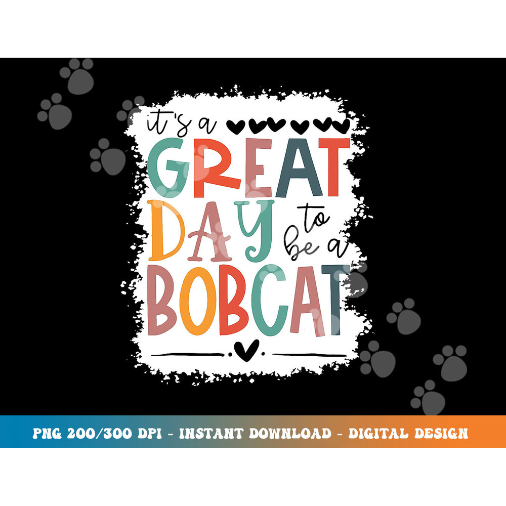 Bobcats School Sports Fan Team Spirit Mascot Gift Bleached png, sublimation copy.jpg