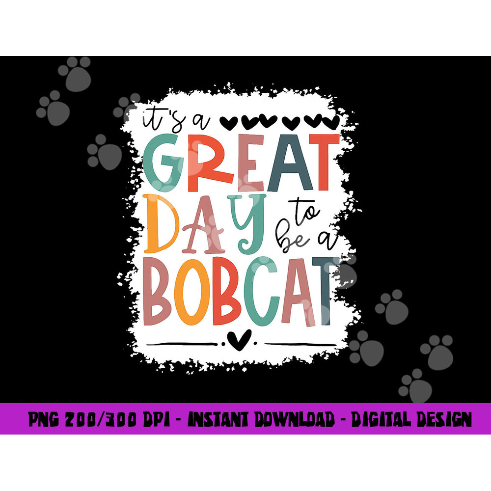 Bobcats School Sports Fan Team Spirit Mascot Gift Bleached png, sublimation copy.jpg