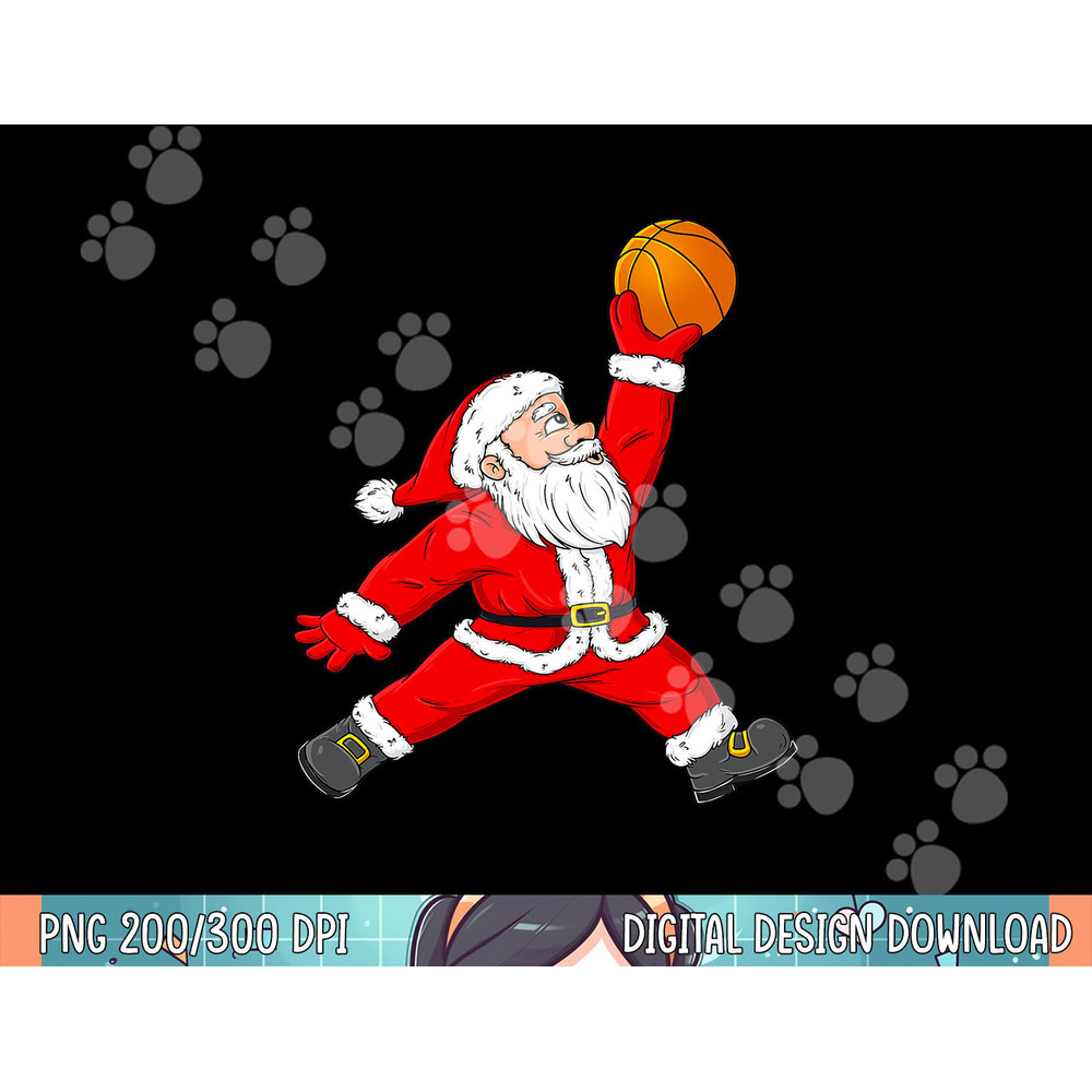 Christmas Santa Claus Basketball Funny Boys Kids Pajama Xmas png,sublimation copy.jpg