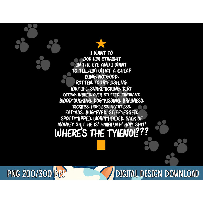 Christmas Vacation Rant - Christmas Tree png,sublimation copy.jpg