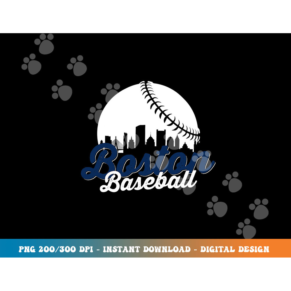 Boston Baseball Ball City Massachusetts Retro Vintage png, sublimation copy.jpg