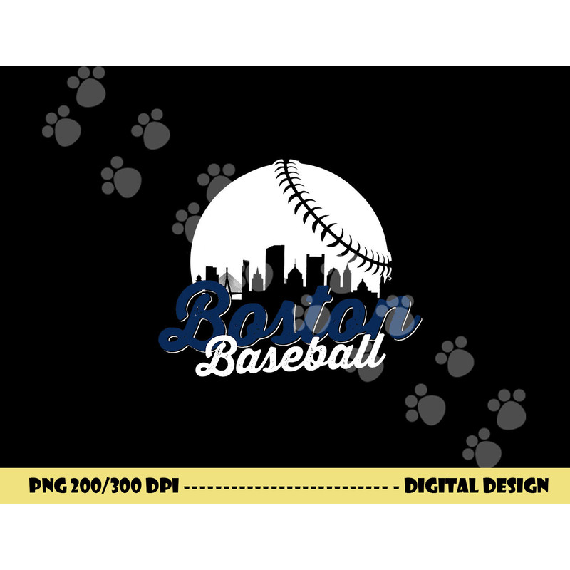 Boston Baseball Ball City Massachusetts Retro Vintage png, sublimation copy.jpg