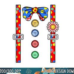 clown costume halloween png, sublimation copy