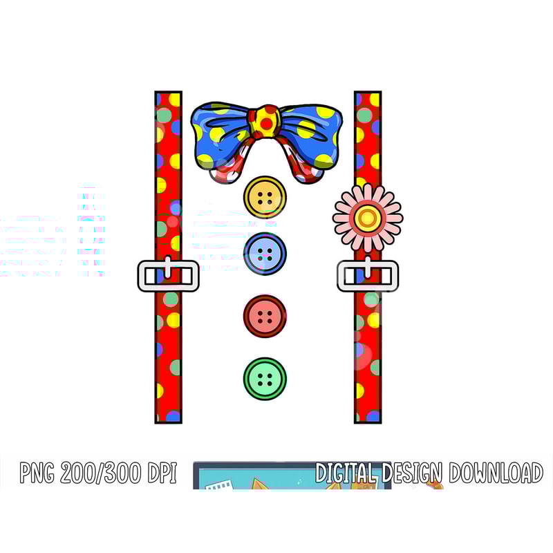 Clown Costume Halloween png, sublimation copy.jpg