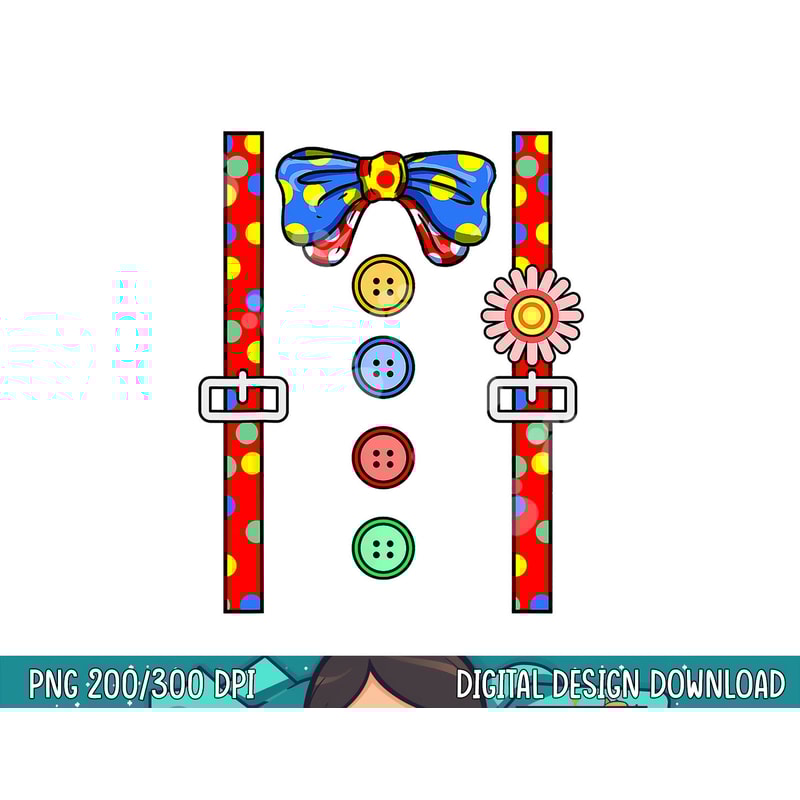 Clown Costume Halloween png, sublimation copy.jpg
