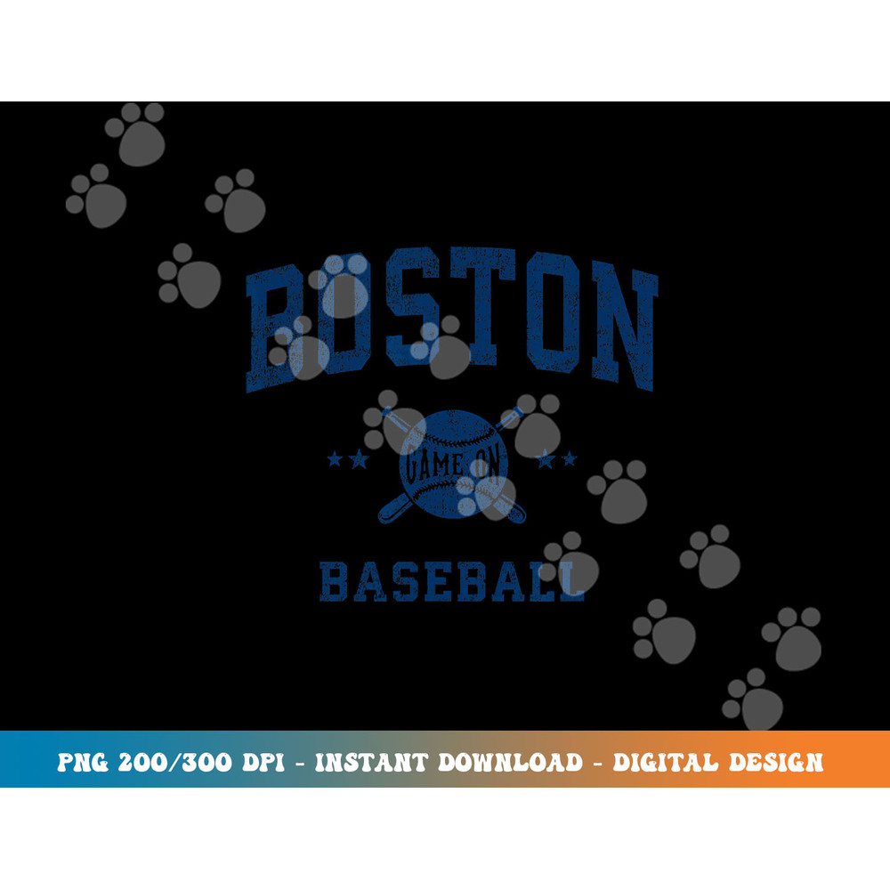 Boston Vintage Baseball Throwback Retro Design png, sublimation copy.jpg