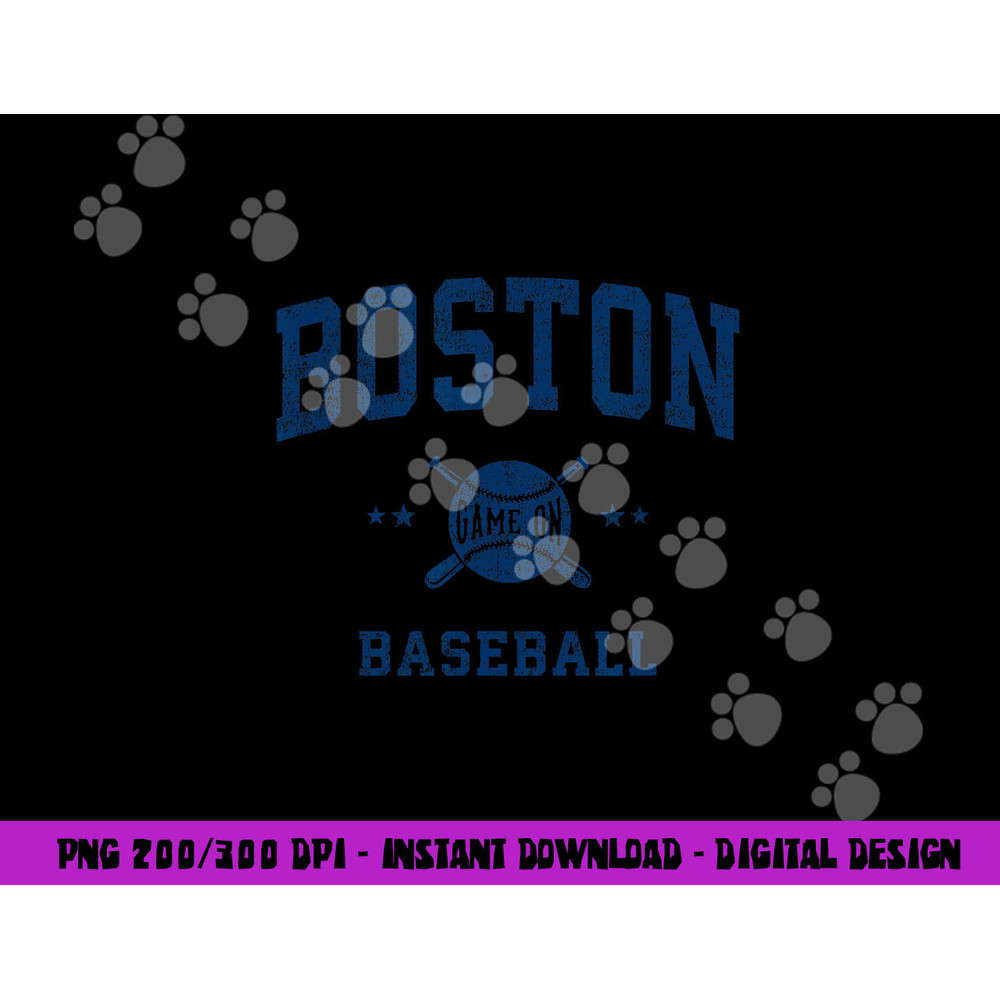 Boston Vintage Baseball Throwback Retro Design png, sublimation copy.jpg