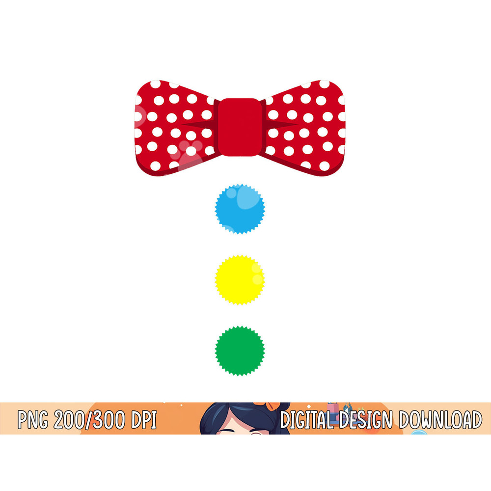 Clown Tie Costume Circus png, sublimation Rainbow Halloween Carnival png, sublimation copy.jpg