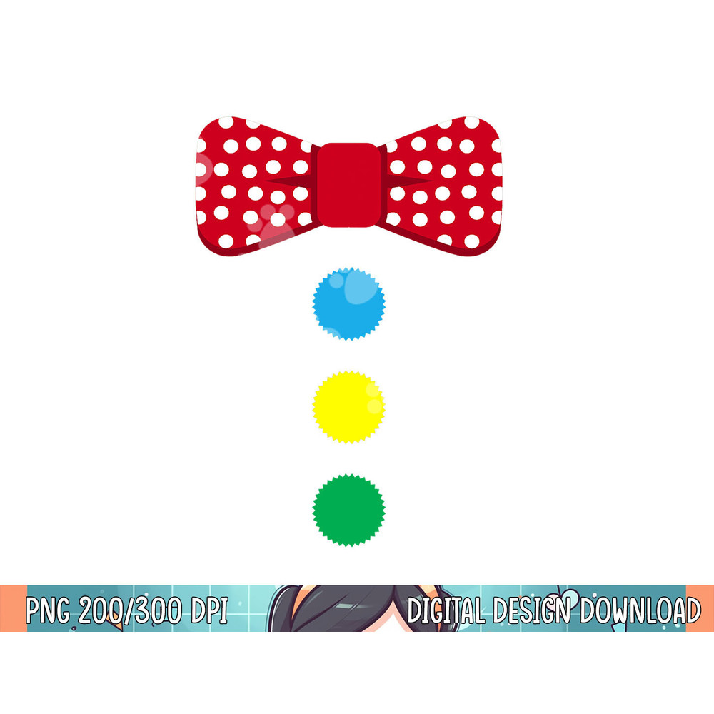 Clown Tie Costume Circus png, sublimation Rainbow Halloween Carnival png, sublimation copy.jpg