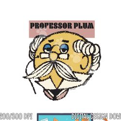 clue halloween professor plum big face png, sublimation copy