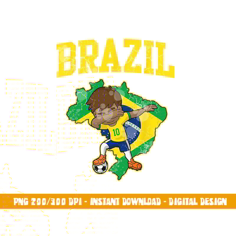 Brazil Soccer Boy Brazilian Football Dabbing Kid Men Women png, sublimation copy.jpg