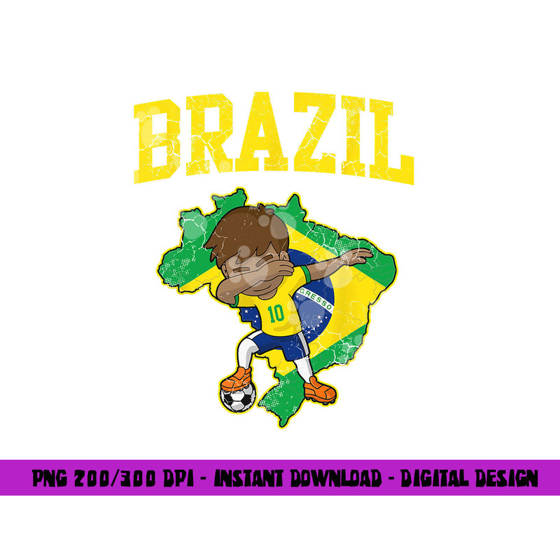 Brazil Soccer Boy Brazilian Football Dabbing Kid Men Women png, sublimation copy.jpg