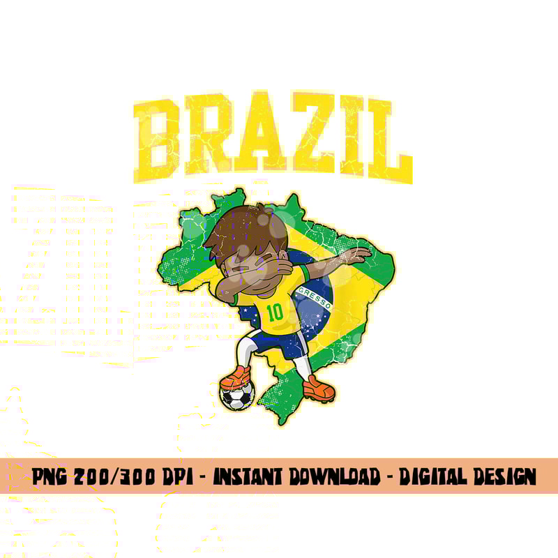 Brazil Soccer Boy Brazilian Football Dabbing Kid Men Women png, sublimation copy.jpg