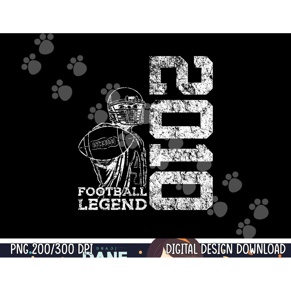 13 Years Football Legend 2010 13th Birthday png, sublimation copy.jpg