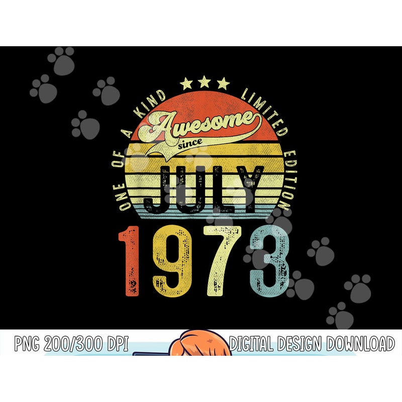49 Years Old Funny Awesome Since July 1973 49th Birthday png, sublimation copy.jpg