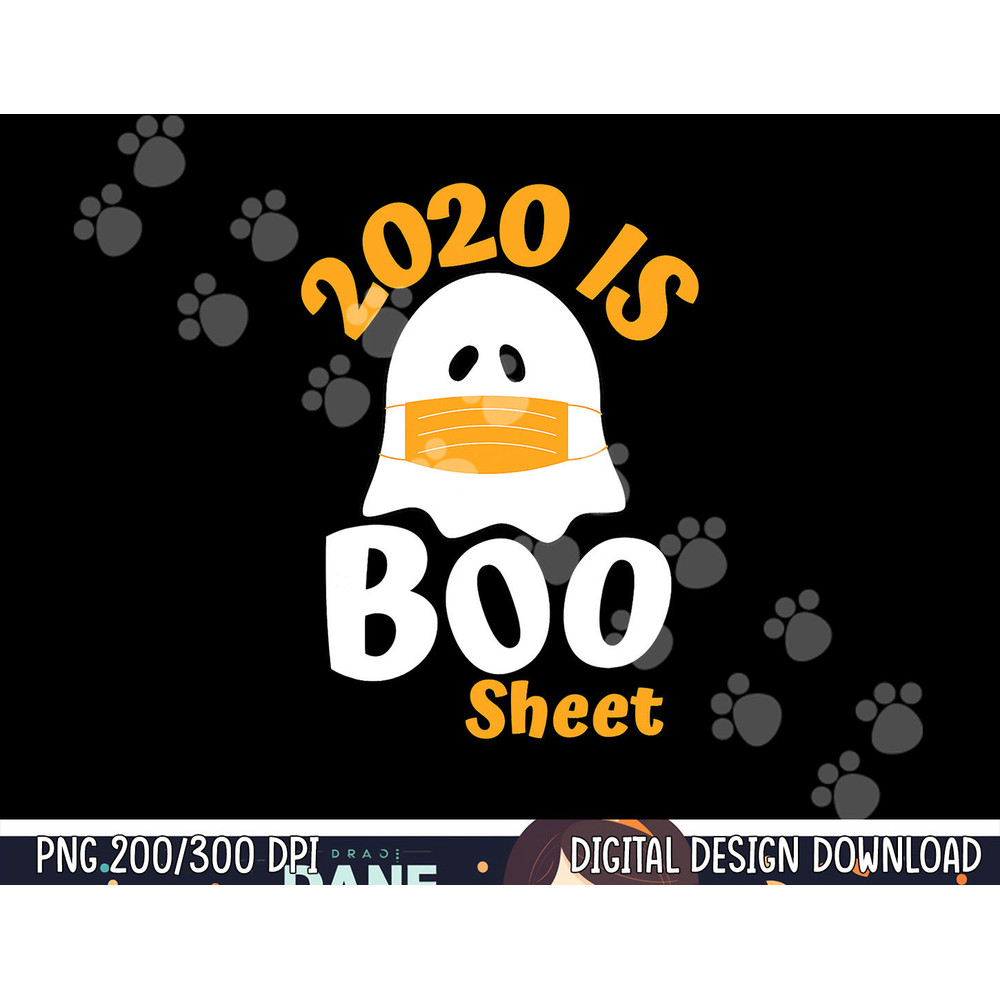 2020 Boo Sheet Shirt for Women Men - Ghost in Mask Halloween png, sublimation copy.jpg