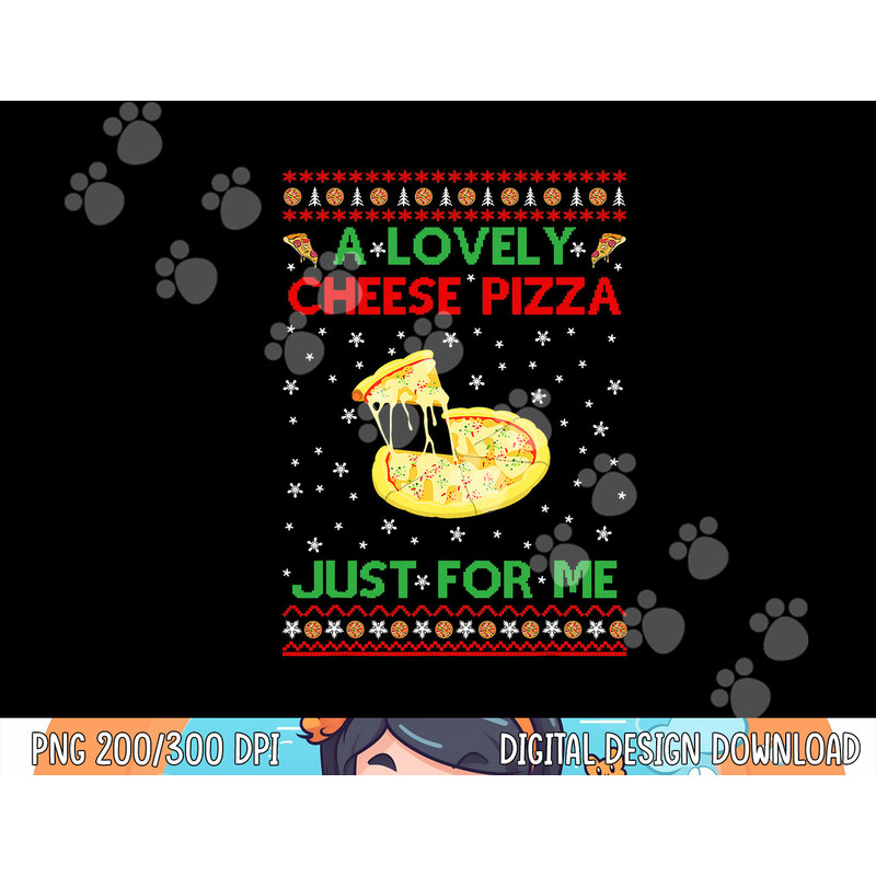 A Lovely Cheese Pizza Shirt Alone Funny Kevin X-Mas Home png, sublimation copy.jpg