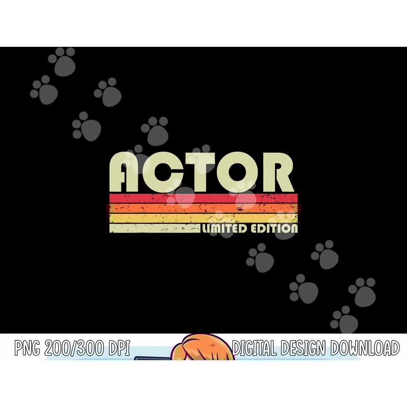 ACTOR Funny Job Title Profession Birthday Worker Idea png, sublimation copy.jpg