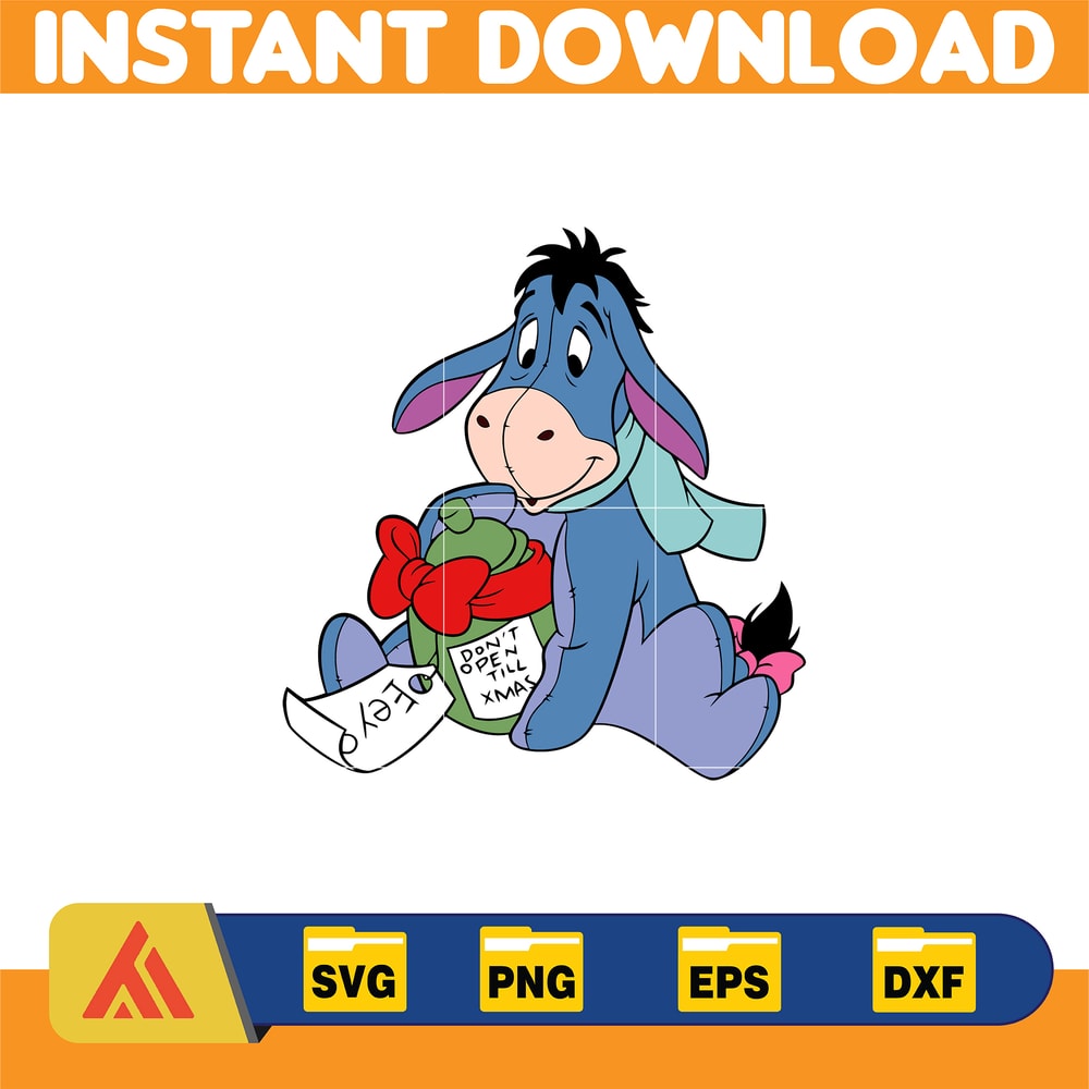 Winnie Pooh Christmas Svg, Christmas Svg, Christmas Pooh svg, Winnie The Pooh Christmas cricut (11).jpg