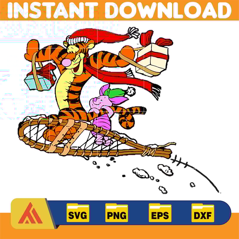 Winnie Pooh Christmas Svg, Christmas Svg, Christmas Pooh svg, Winnie The Pooh Christmas cricut (42).jpg