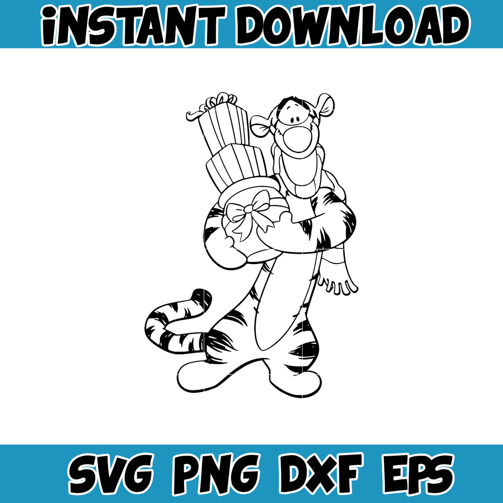 Winnie Pooh Christmas Svg, Christmas Svg, Christmas Pooh svg, Winnie The Pooh Christmas cricut (22).jpg