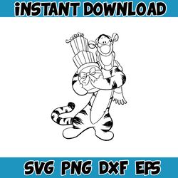 winnie pooh christmas svg, christmas svg, christmas pooh svg, winnie the pooh christmas cricut (22)