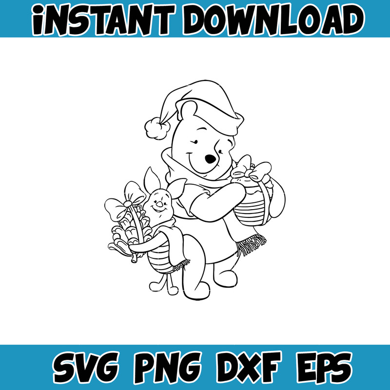 Winnie Pooh Christmas Svg, Christmas Svg, Christmas Pooh svg, Winnie The Pooh Christmas cricut (26).jpg