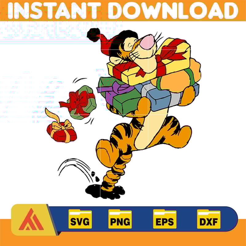 Winnie Pooh Christmas Svg, Christmas Svg, Christmas Pooh svg, Winnie The Pooh Christmas cricut (27).jpg