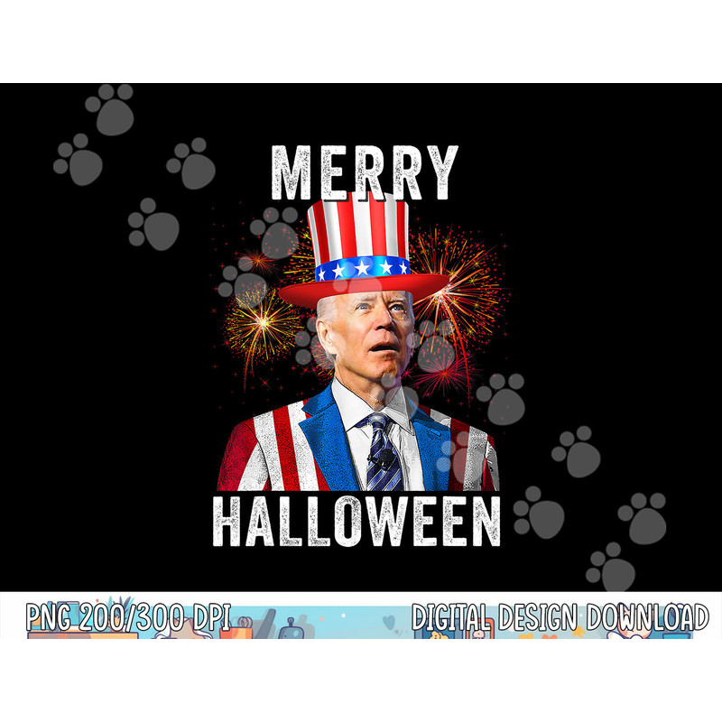 America Joe Biden Merry Halloween Confused For 4th Of July png,sublimation copy.jpg