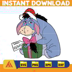 winnie pooh christmas svg, christmas svg, christmas pooh svg, winnie the pooh christmas cricut (48)