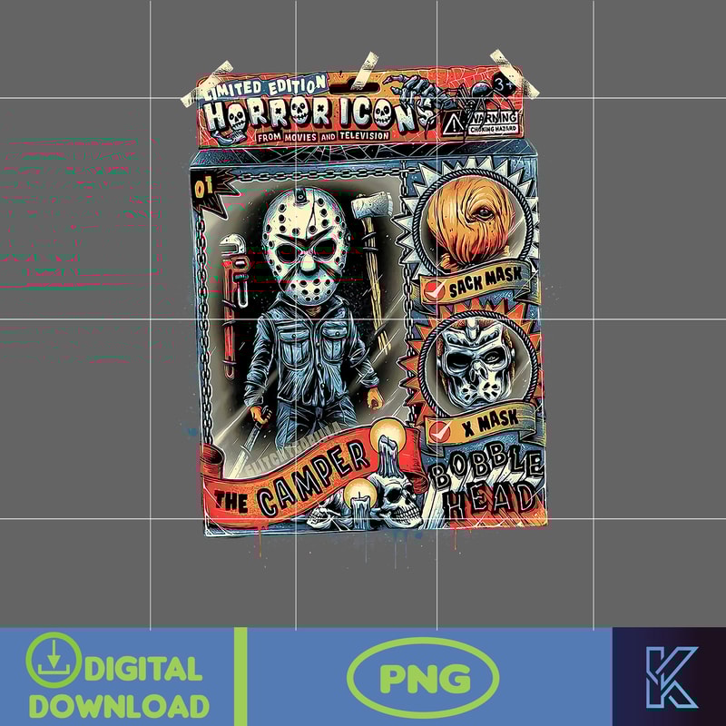 Horror Movies Characters PNG, Halloween Sublimation Designs Png, Halloween Png, Instant Download (25).jpg