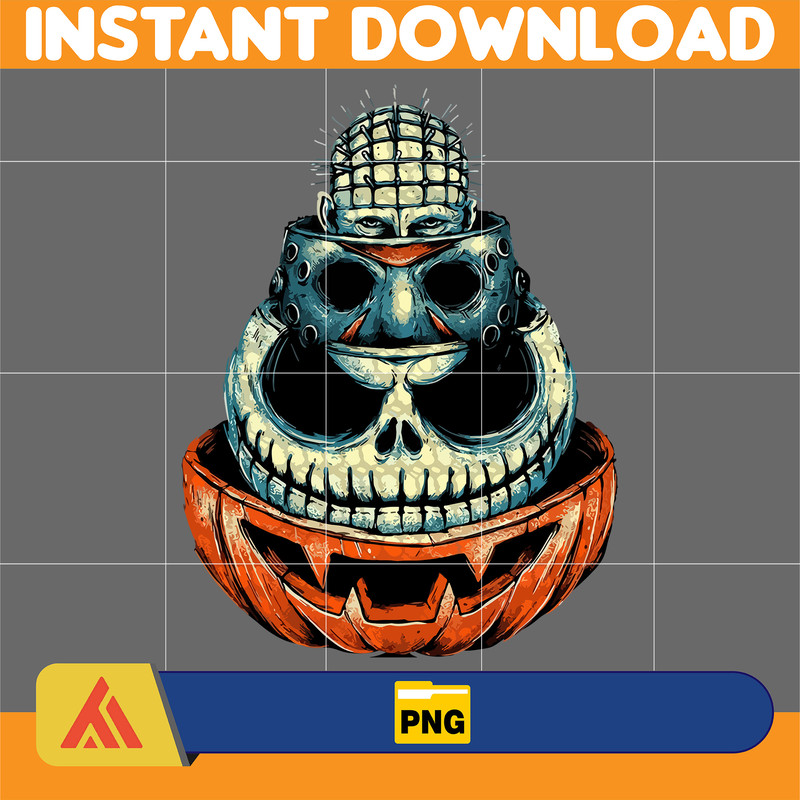 Horror Movies Characters PNG, Halloween Sublimation Designs Png, Halloween Png, Instant Download (6).jpg