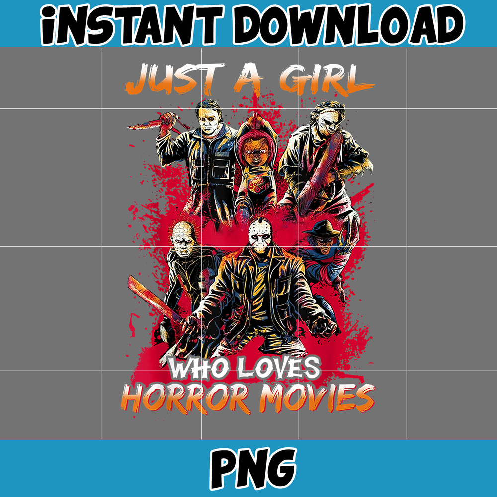 Horror Movies Characters PNG, Halloween Sublimation Designs Png, Halloween Png, Instant Download (9).jpg