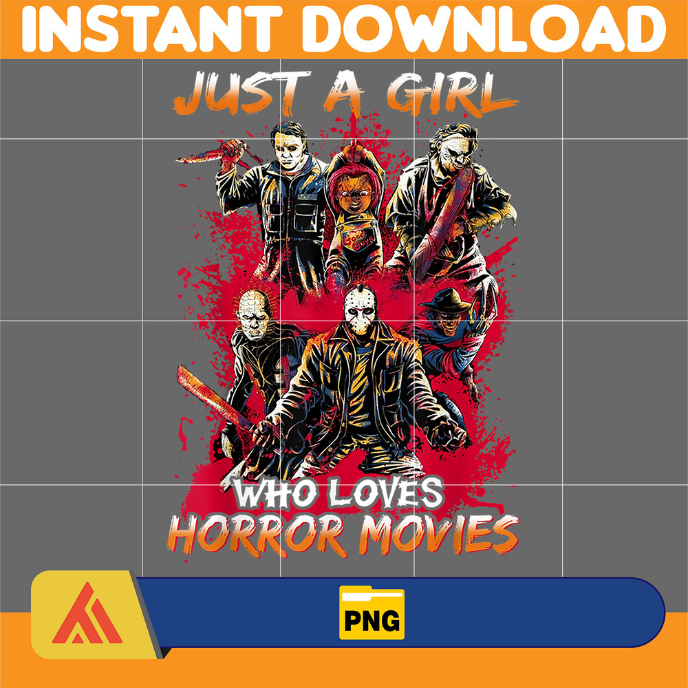 Horror Movies Characters PNG, Halloween Sublimation Designs Png, Halloween Png, Instant Download (9).jpg