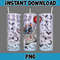 Stitch 3D Inflated Halloween Cartoon Characters 20 Oz Skinny Tumbler Wrap Png Sublimation, Instant Download (10).jpg