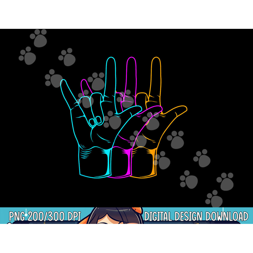 American Sign Language I Love You ASL png, sublimation copy.jpg